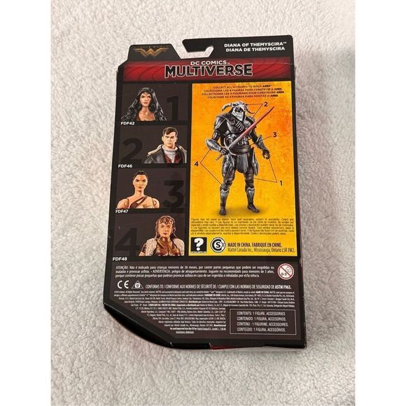 DC Comics Multiverse Wonder Woman Diana of Themyscira Figure 6" - Picture 6 of 6